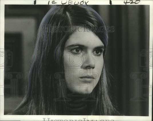1973 Press Photo Marjorie Arnold on "Owen Marshall, Counselor at Law" - Historic Images