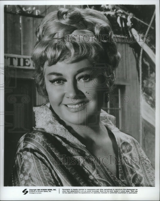 1968 Press Photo Joan Blondell as Lottie in "Here Come the Brides" - Historic Images