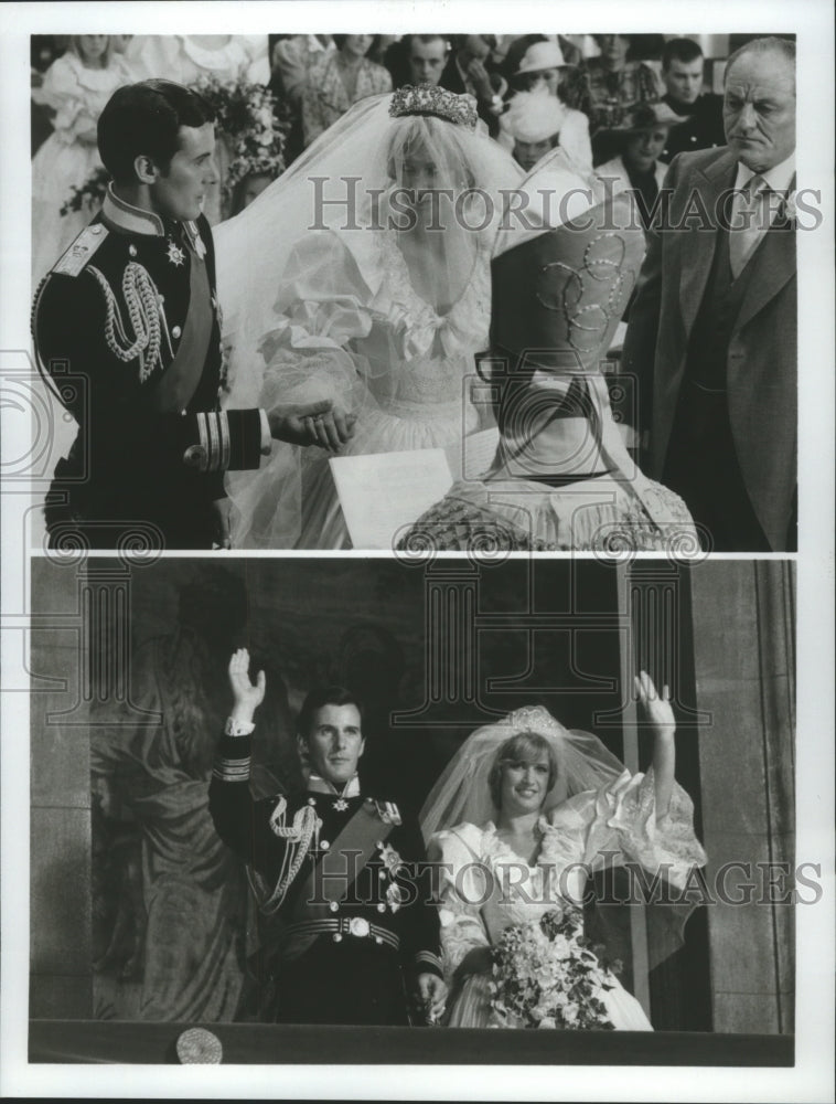 1982 Press Photo Scenes from &quot;Charles &amp; Diana: A Royal Love Story&quot; - Historic Images