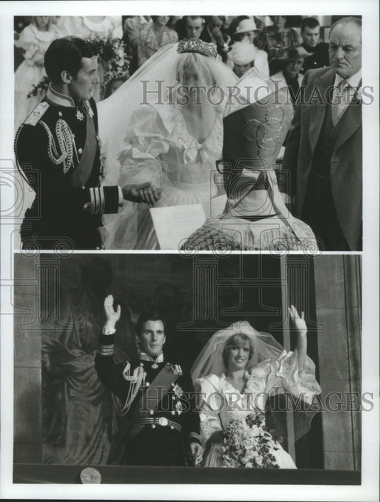 1982 Press Photo Scenes from "Charles & Diana: A Royal Love Story" - Historic Images