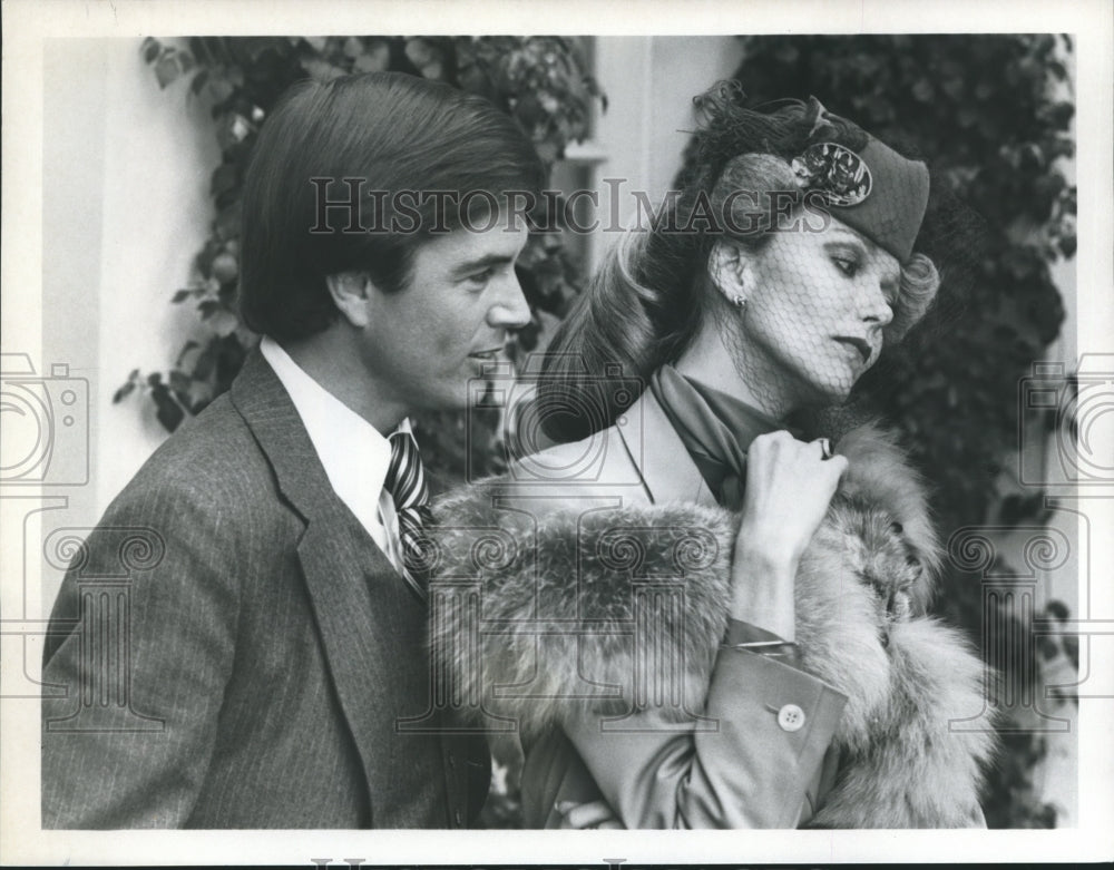 1980 Susan Blakely and Bruce Bauer in Scene From Make Me Over - Historic Images