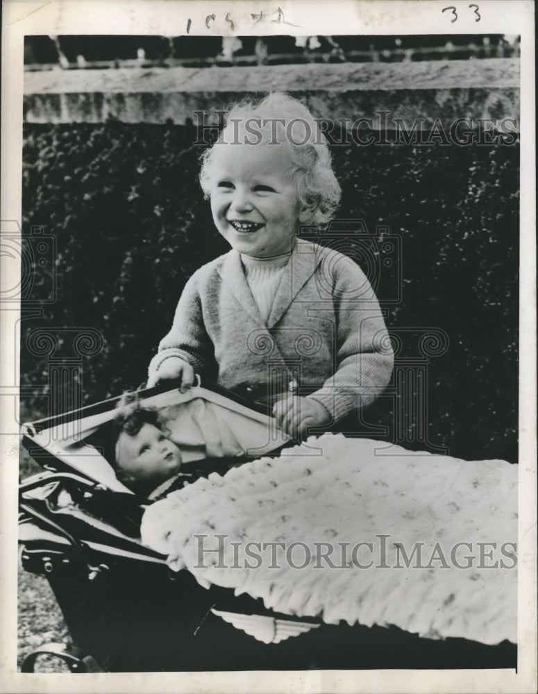 1953 Sweden Royalty - Young Crown Prince Carl Gustav at Haga Castle-Historic Images