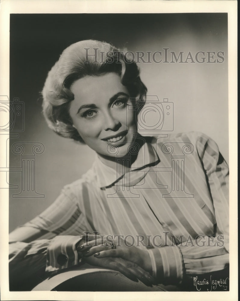 1961 Press Photo Dr. Joyce Brothers, Psychologist and Author - nox08146- Historic Images