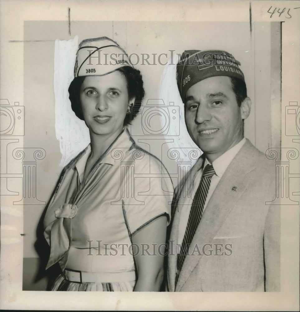 1957 Veterans of Foreign Wars - Katherine Sisk &amp; Frank A.J. Champ-Historic Images