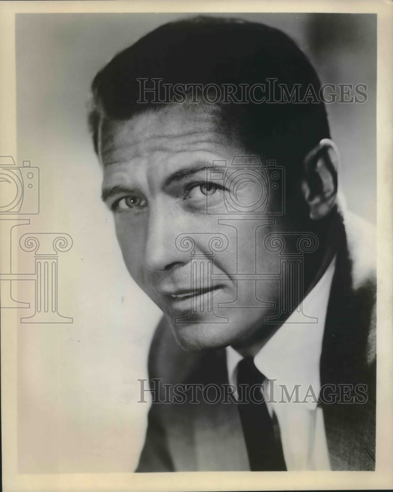 1960 Press Photo Robert Bray on &quot;Alfred Hitchcock Presents&quot; on CBS Television-Historic Images