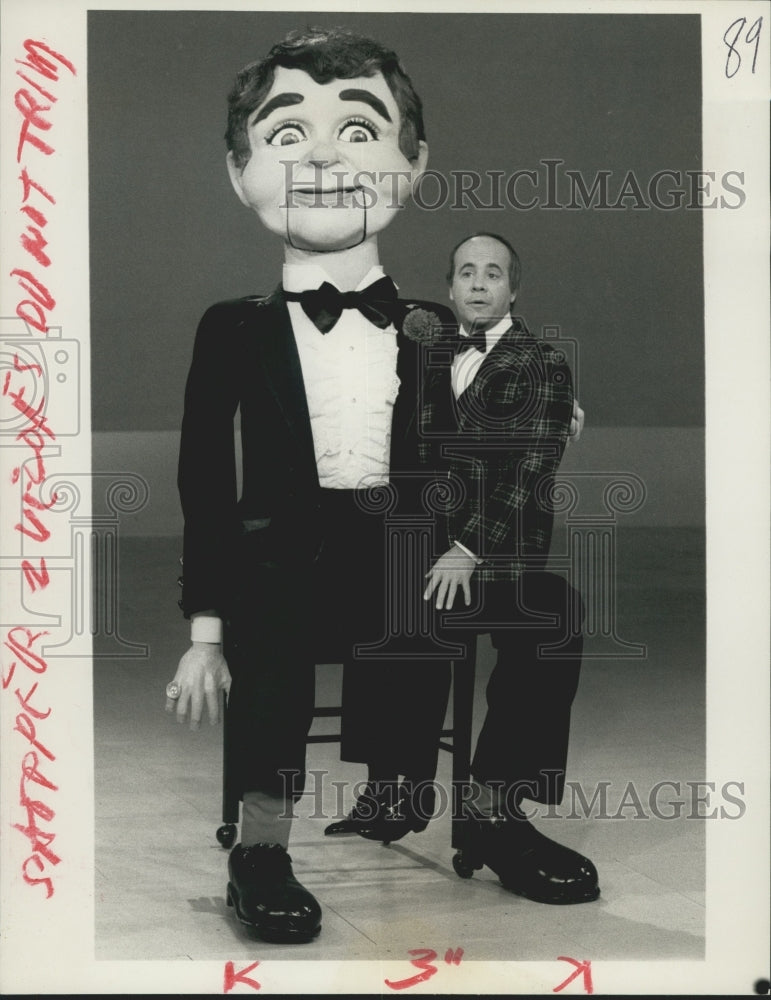 1978 Press Photo Actor Tim Conway Plays &quot;Dummy&quot; on &quot;The Tim Conway Show&quot; - Historic Images