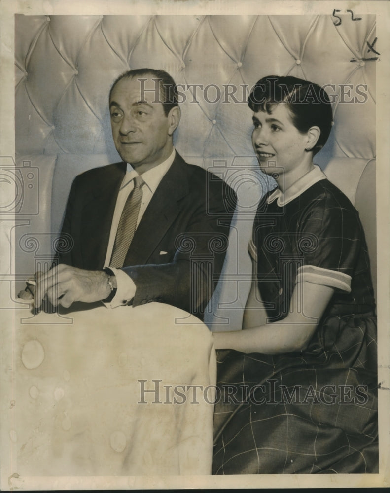 1956 Press Photo Mr. and Mrs. Ricardo Cortez - nox14690-Historic Images