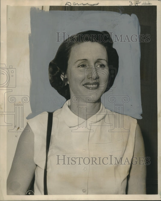 1956 Suburban Garden Guild President Mrs. Harry Dawson - Historic Images