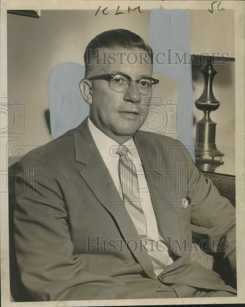 1957 Press Photo O. Gordon Delk - nox14985-Historic Images