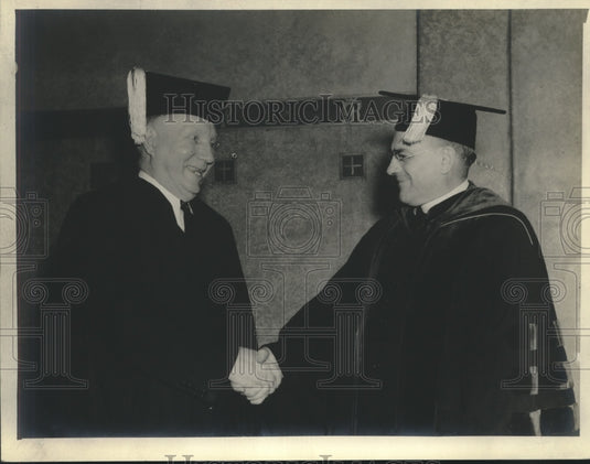 1941 Press Photo Major James E. Crown, Veteran Editor of the New Orleans States - Historic Images