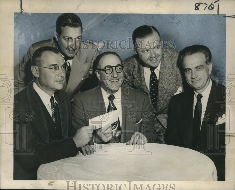 1953 Boosters Club Members, New Orleans Chamber of Commerce-Historic Images