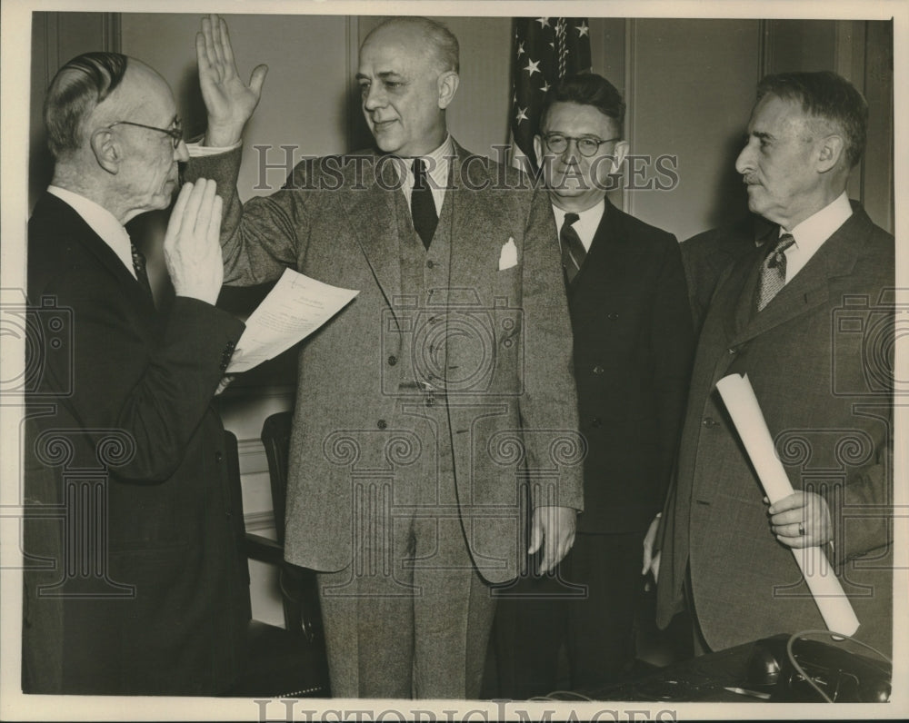 1940 Press Photo Dr. Clarence Dykstra, Administrator of Conscription - nox18088-Historic Images