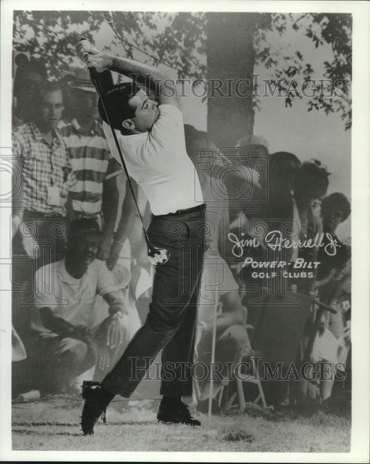 1967 Golf - Jim Herriell Jr., Power-Bilt Golf Clubs - Historic Images