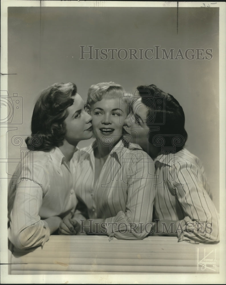 1958 The Fontaine Sisters, a popular singing group-Historic Images