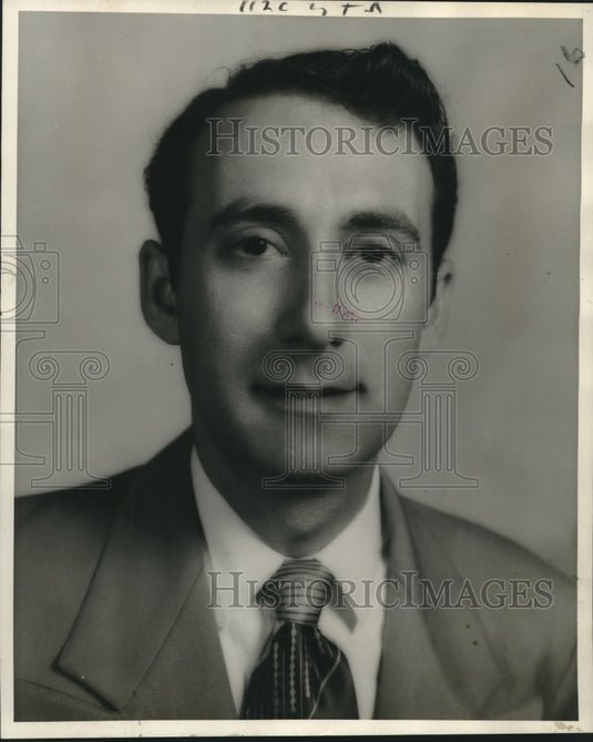 1953 Press Photo G. O. Emanuel of Falstaff - nox20284-Historic Images