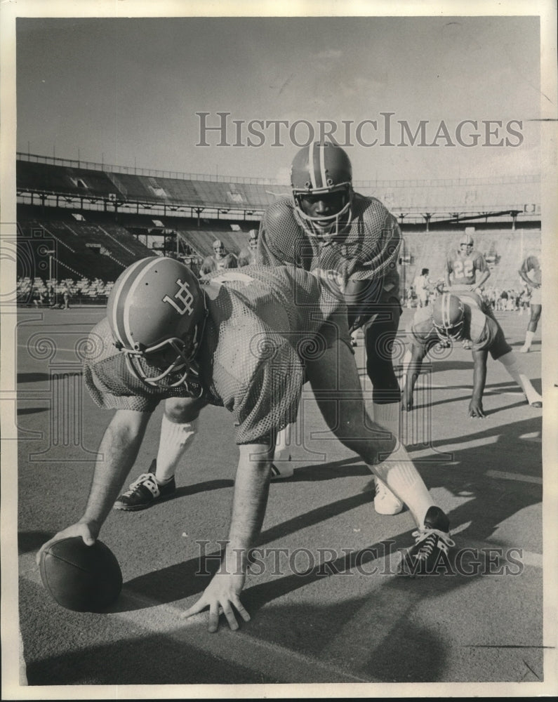 1974 Press Photo Florida Gator quarterback Don Gaffney is Wishbone play- Historic Images