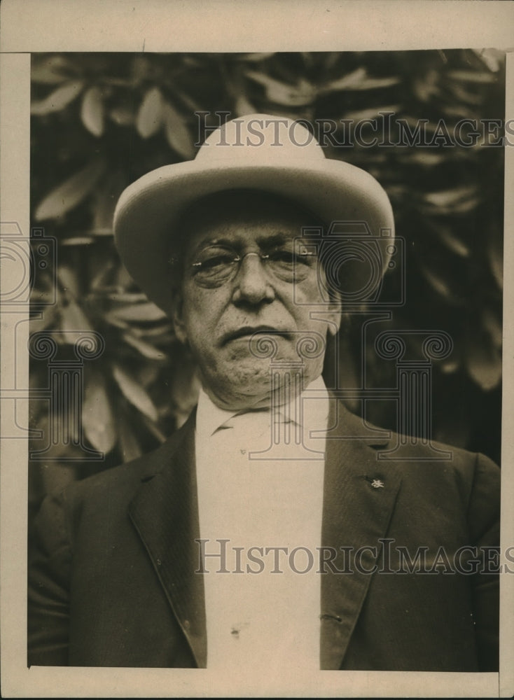 1924 Press Photo Samuel Gompers, President of the American Federation of Labor.-Historic Images