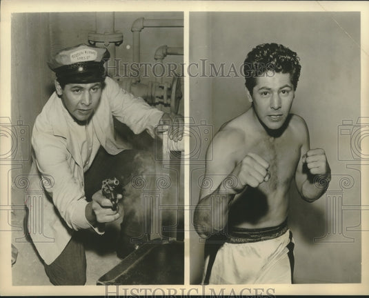1959 Press Photo Former Boxer Turned Actor Abel Fernandez - nox22921-Historic Images