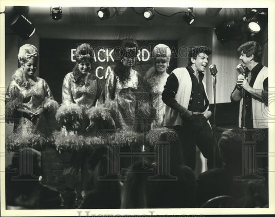 1987 "Facts of Life" Girls with Singers Fabian, Bobby Rydell - Historic Images