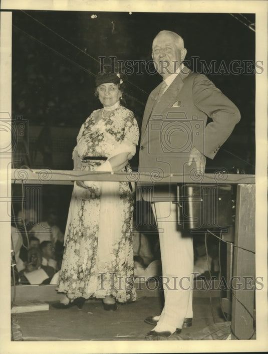 1936 Press Photo President's Widow, Chairman at Republican National Convention-Historic Images