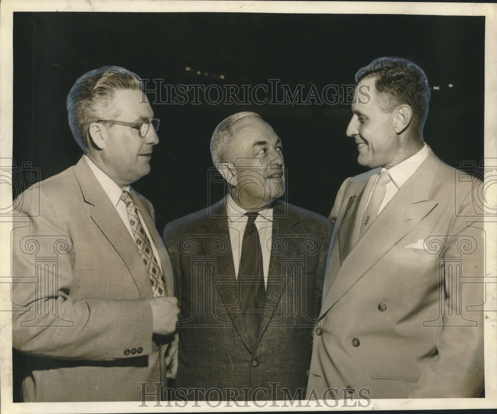 1954 Press Photo Billy Graham Crusade Officials Meet in New Orleans - nox24194 - Historic Images