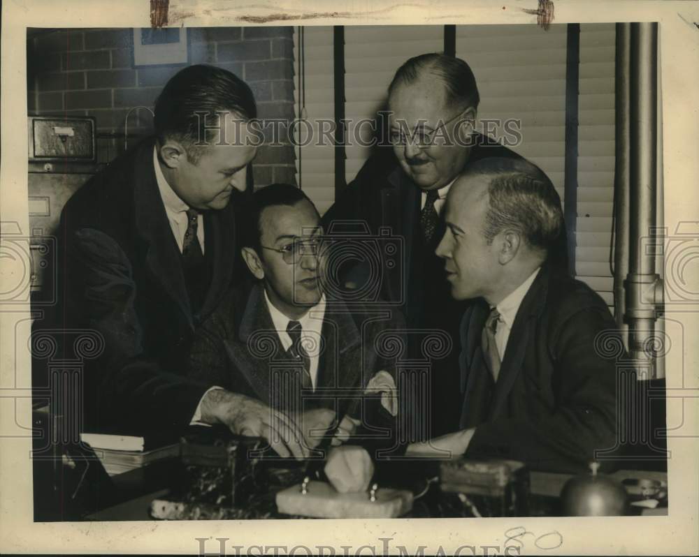 1941 Press Photo Psychiatrists at Salmon Memorial Address at Tulane, New Orleans-Historic Images