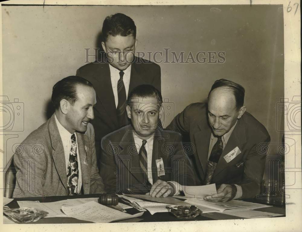 1943 Press Photo Louisiana State Pharmaceutical Association Officers - nox25597-Historic Images