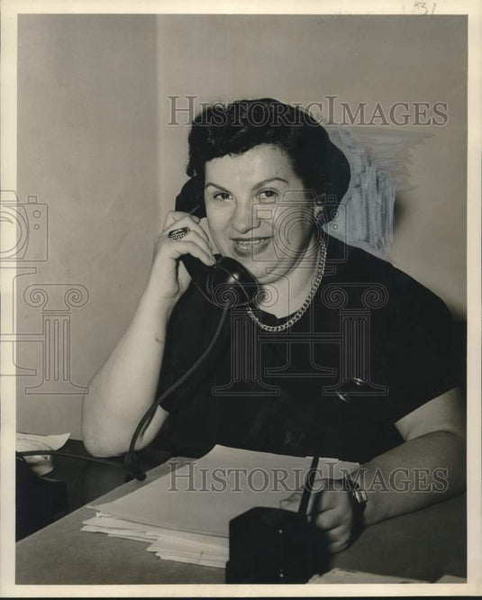 1949 Press Photo Miss Freda Goldsmith, Tulane associate professor-Historic Images
