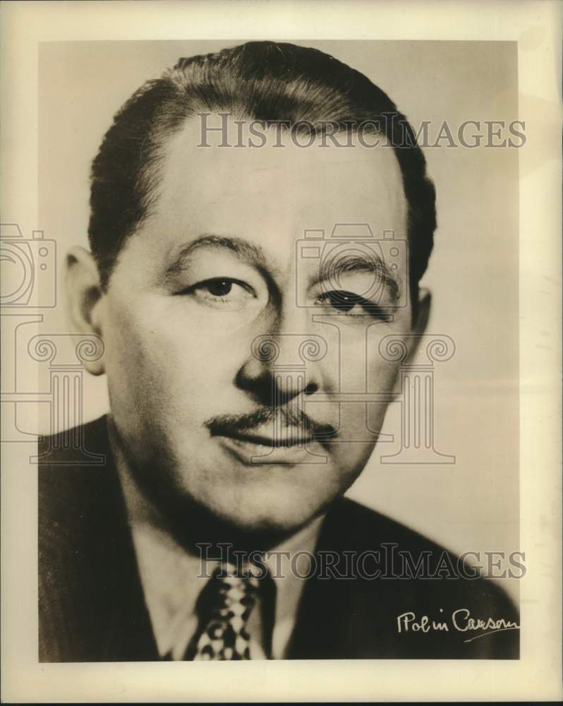 1954 Press Photo Frederick Jagel, opera singer-Historic Images