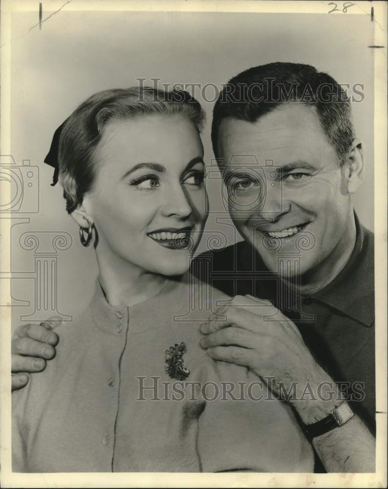 1958 Actors Anne Jeffreys and Robert Sterling - Historic Images