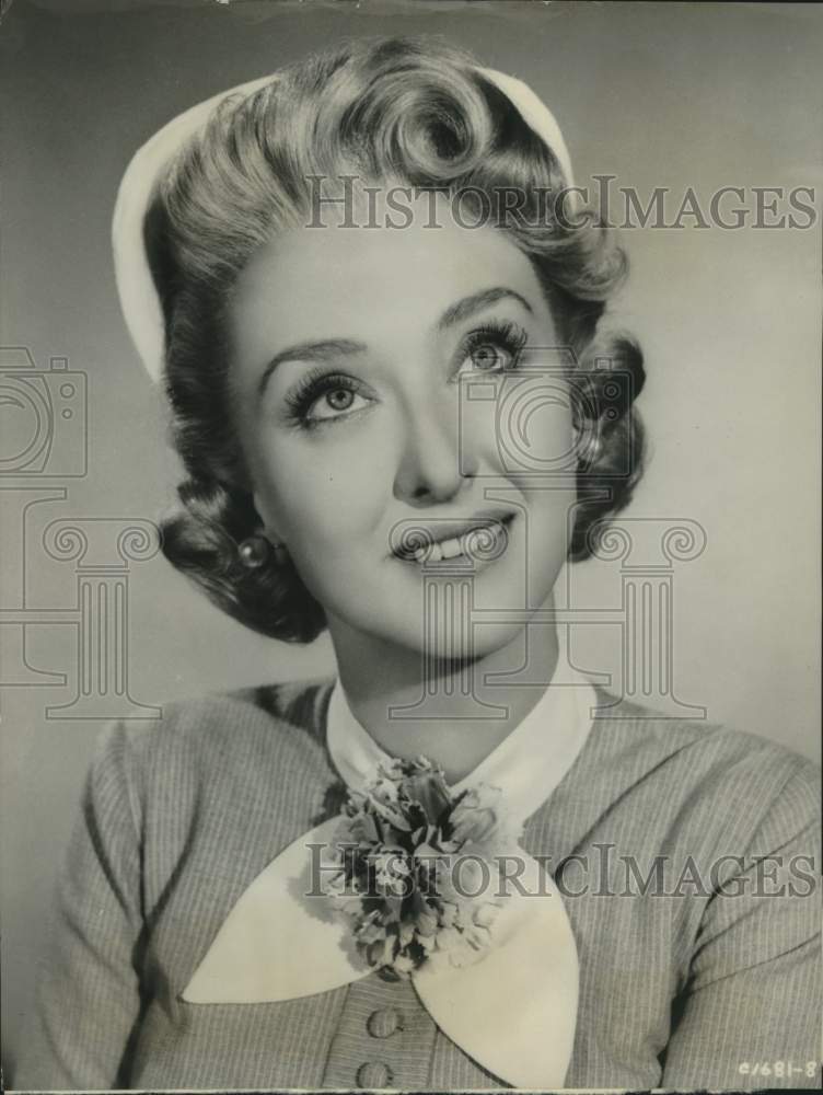 1956 Press Photo Celeste Holm as Sylvia Crews, &quot;The Tender Trap&quot;-Historic Images