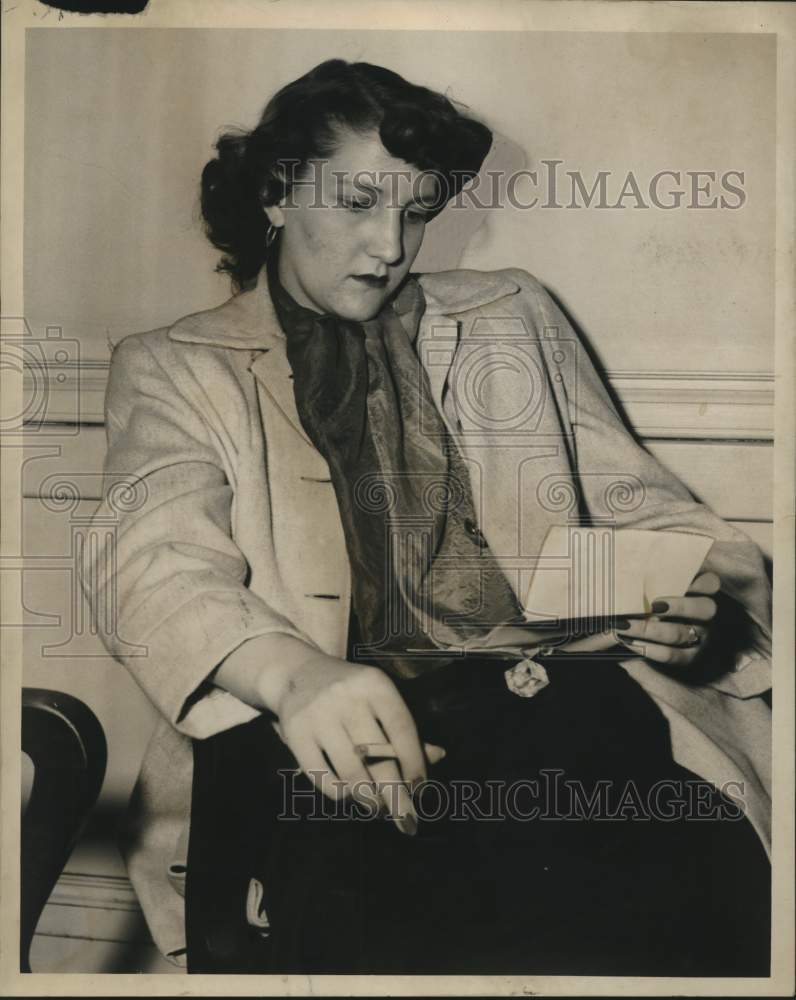 1948 Press Photo Mrs. Alberta Hoover - Historic Images