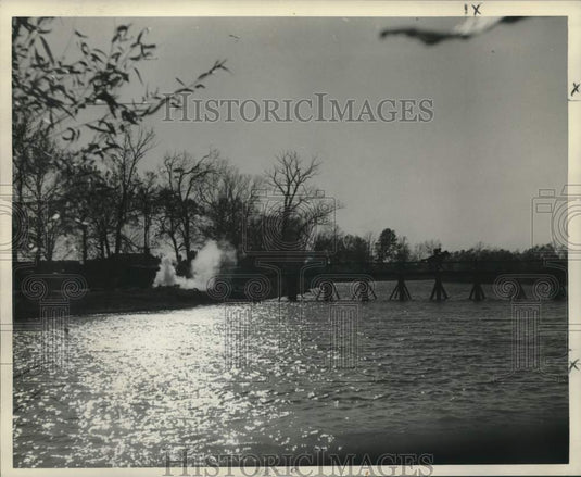1959 Press Photo Scene from Movie "The Horse Soldiers" - nox27255-Historic Images