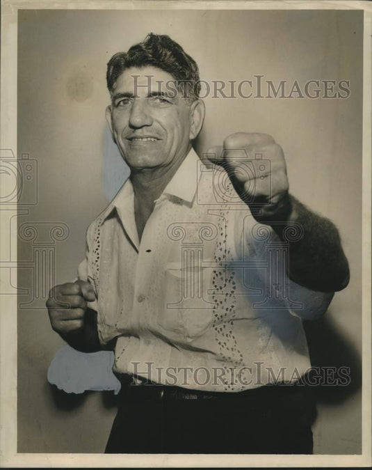 1959 Press Photo New Orleans Boxer Jimmy King - nox28784-Historic Images