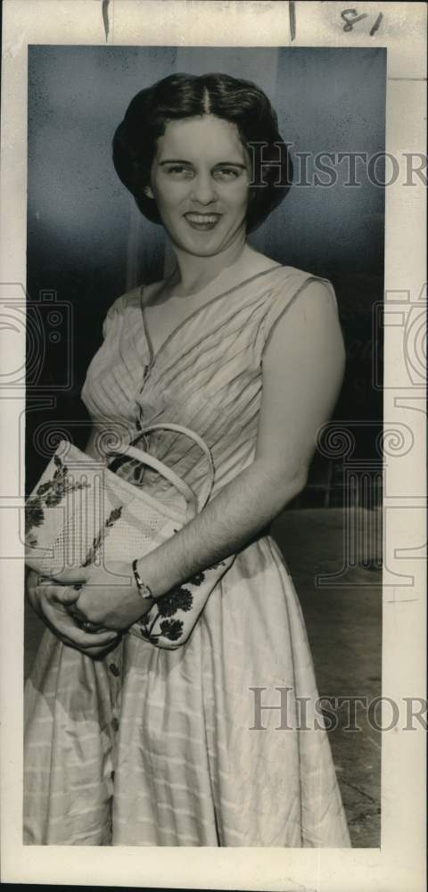 1953 "Item" Rush-Hour Beauty Joyce Kinsley, New Orleans-Historic Images