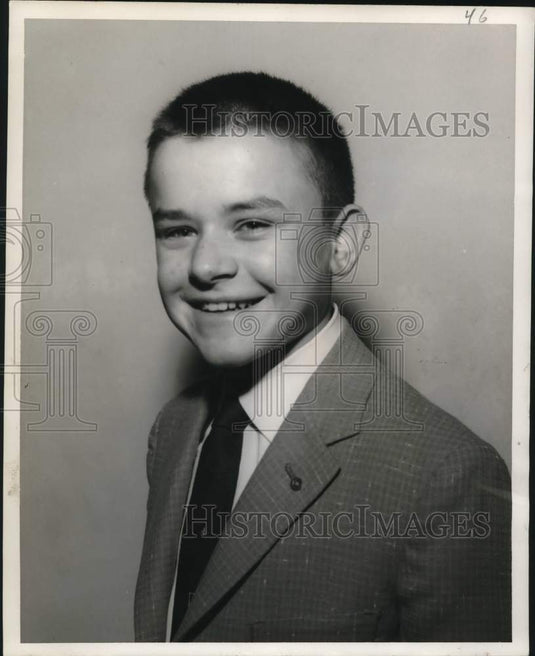 1957 Press Photo Larry Grant, New Orleans Sales Executives Council Honoree - Historic Images