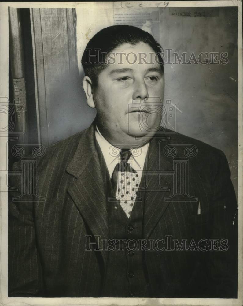 1949 Press Photo New Orleans City Council Candidate Eugene C. Leveque-Historic Images