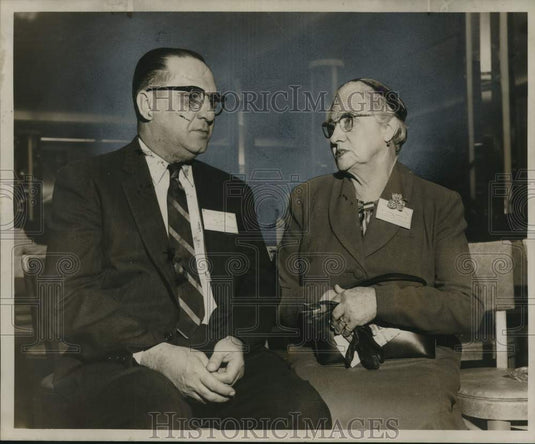 1957 Mayors of Kenner, Opelousas at Louisiana Municipal Association-Historic Images