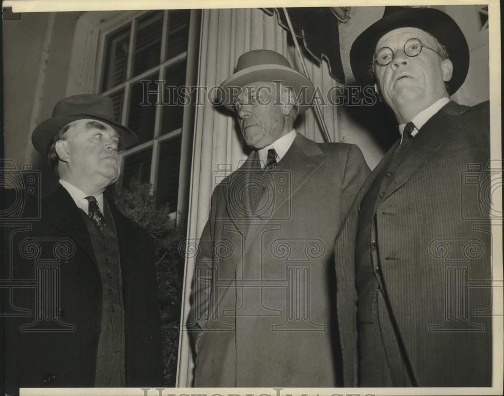 1941 Mining &amp; Steel leaders John Lewis, Myron Taylor &amp; William Davis - Historic Images