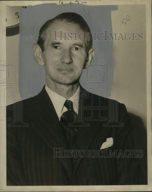 1955 Press Photo British party politician Douglas Jay - nox31067-Historic Images