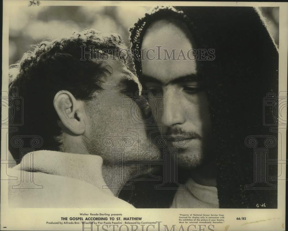 1966 Press Photo A scene from &quot;The Gospel According to St. Matthew.&quot; - Historic Images