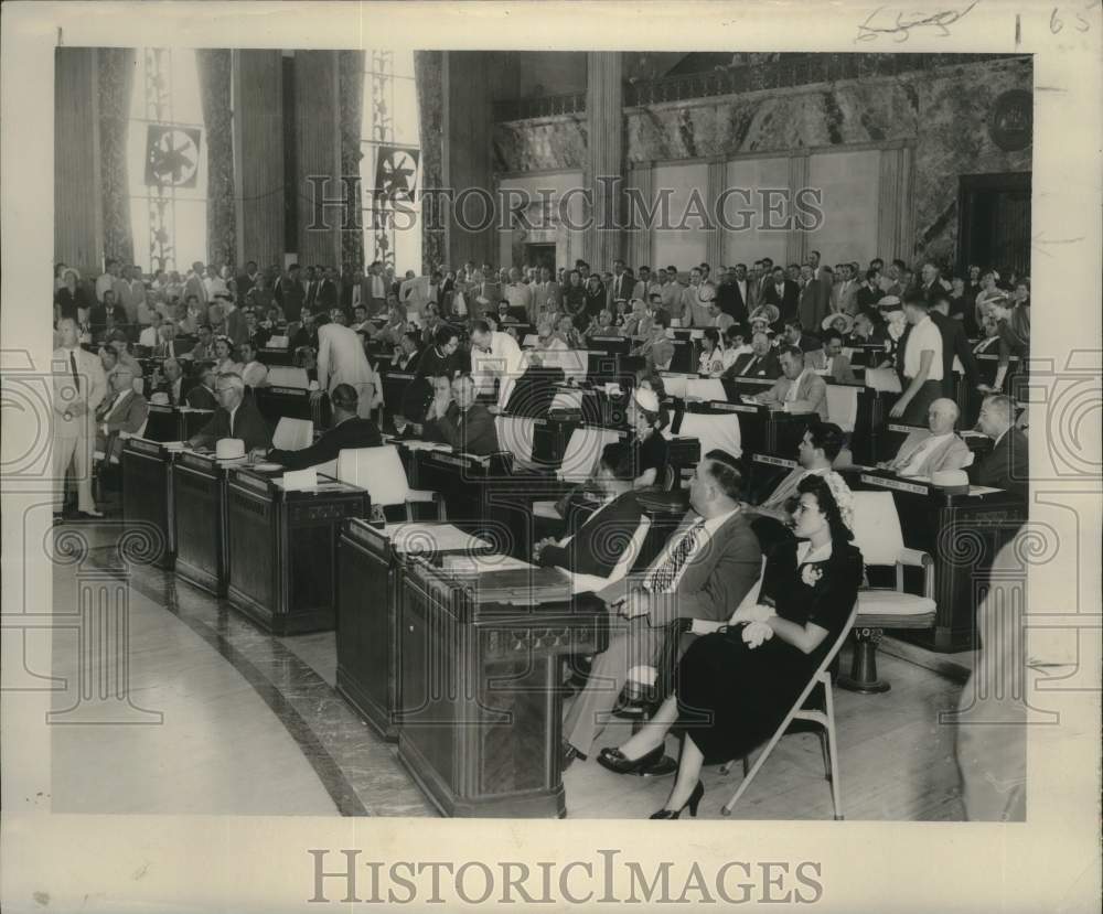 1954 Partial view of the House of Representatives.-Historic Images