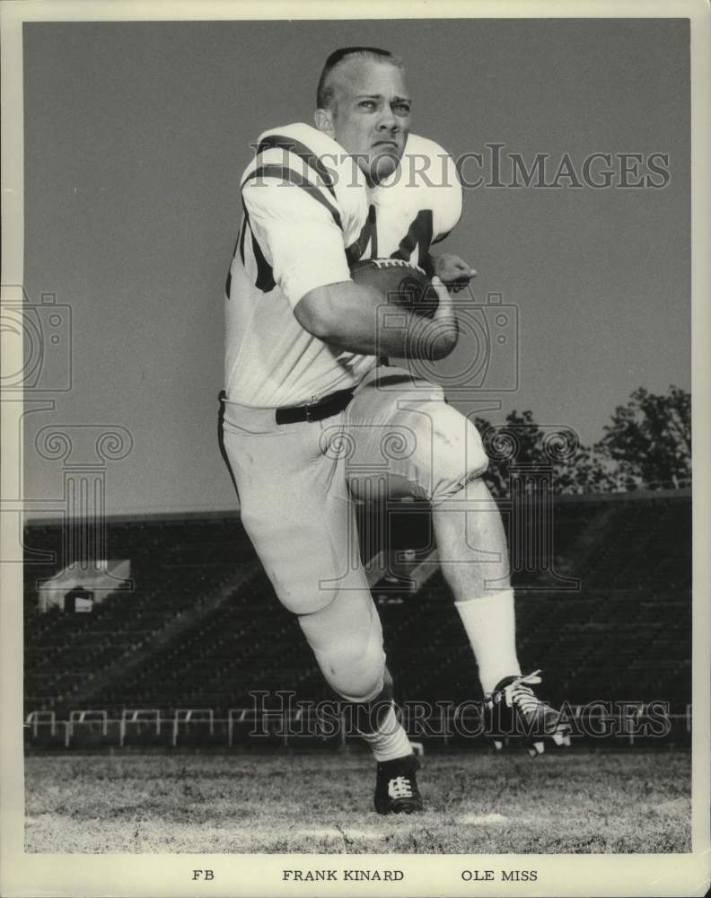 1963 Ole Miss Football Fullback  Frank Kinard-Historic Images