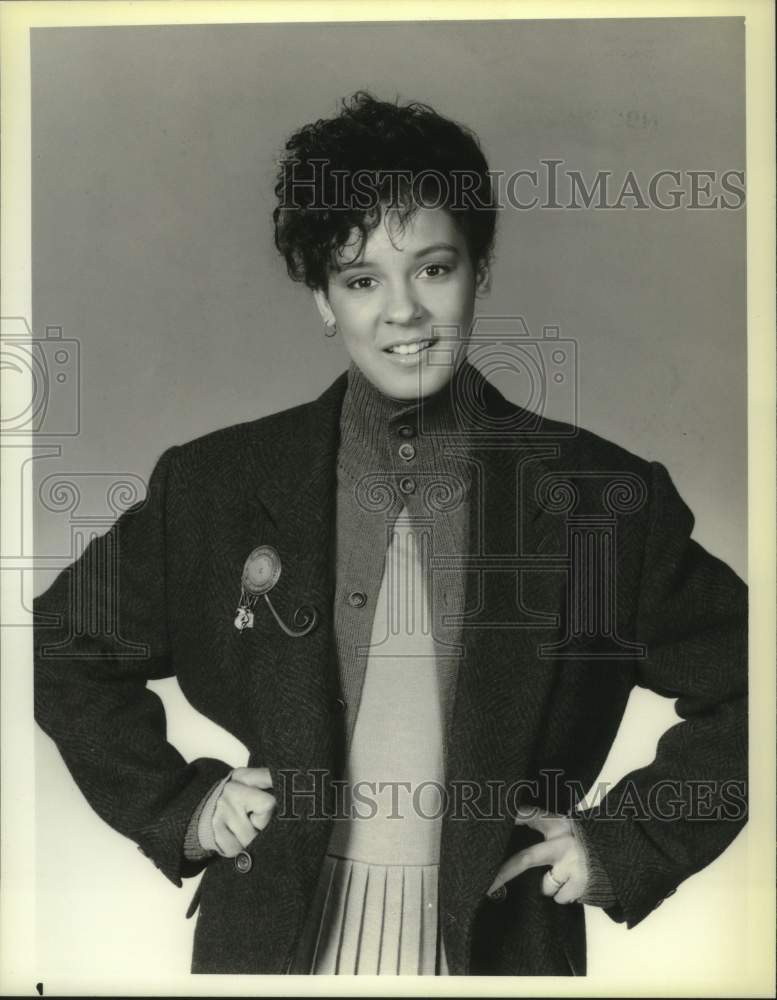 1986 Press Photo Actress Sabrina Le Beauf of &quot;The Cosby Show&quot; - Historic Images