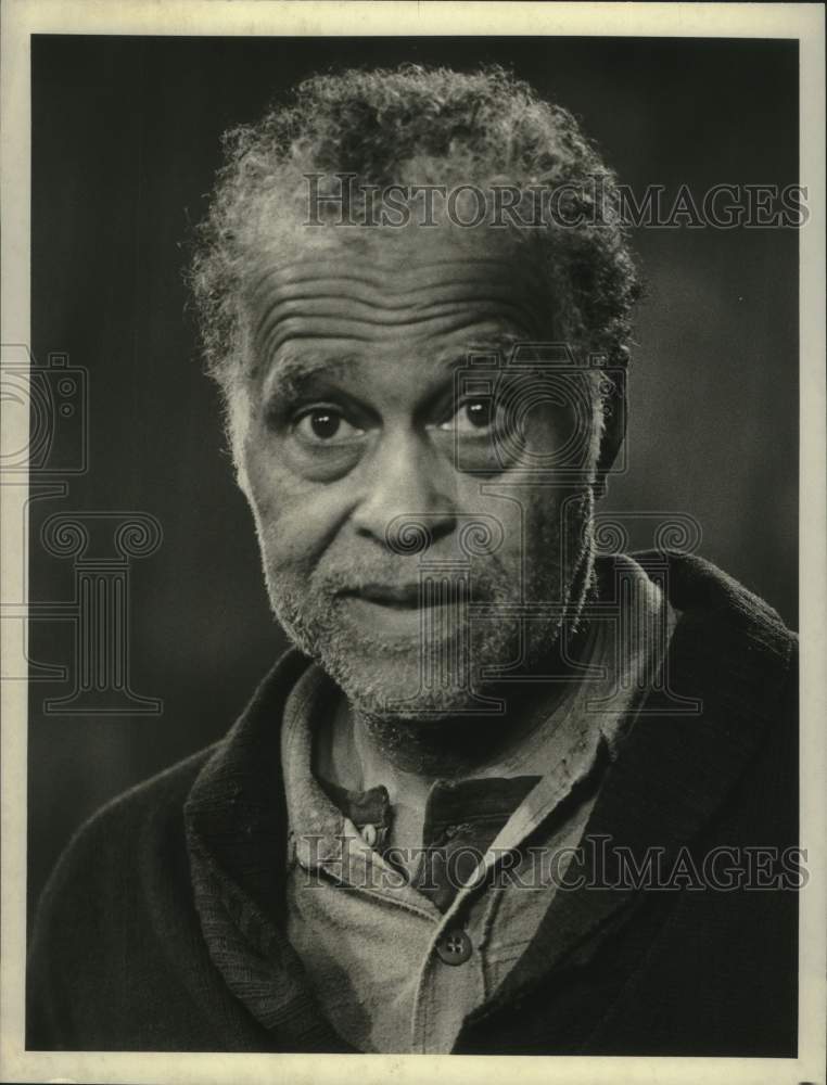 1978 Press Photo Robert Earl Jones guest stars in &quot;Lou Grant,&quot; on CBS Television - Historic Images