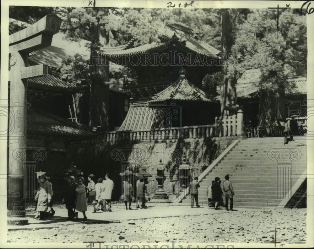 1965 Press Photo Toshogu Shrine, Nikko, Japan - nox33433-Historic Images