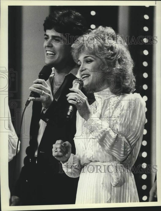 1981 Press Photo Donny Osmond on "Barbara Mandrell and the Mandrell Sisters," - Historic Images