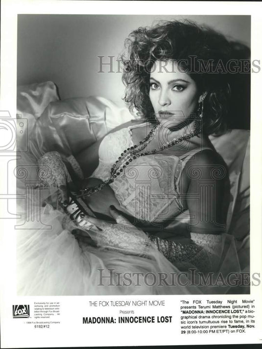 1995 Press Photo Terumi Matthews in  "Madonna: Innocence Lost." - Historic Images