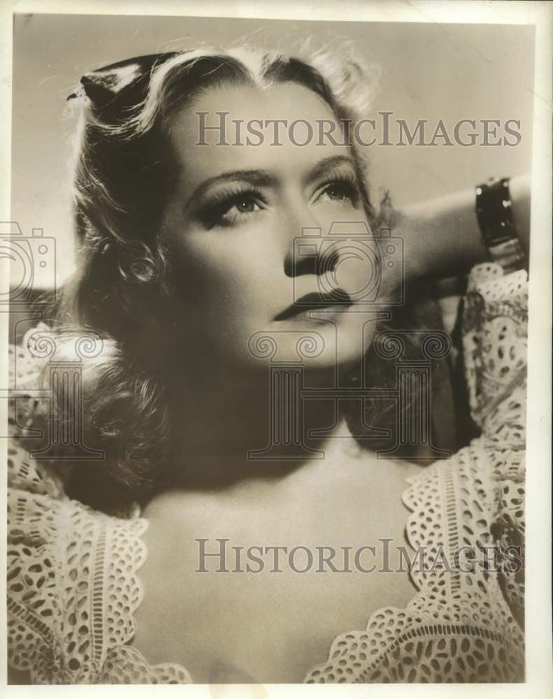 1950 Press Photo Miriam Hopkins in "Ned McCobb's Daughter." - Historic Images