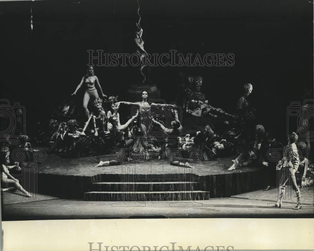 1984 Act III, Scene 3 (Walpurgis night) of Gounod&#39;s &quot;Faust.&quot; - Historic Images